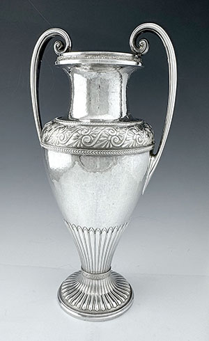 Marcus eterling silver two handled vase